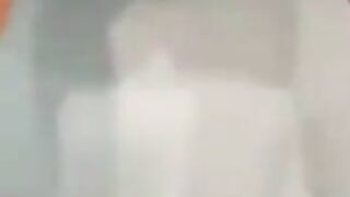 Curvy nice ass MILF shitting