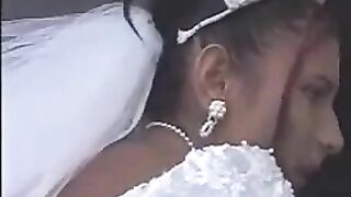 Hot bride showing her ass while pooping