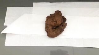 Leaky shit from sexy asshole