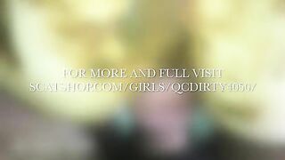 Yellow pantyhose and ass fingering play