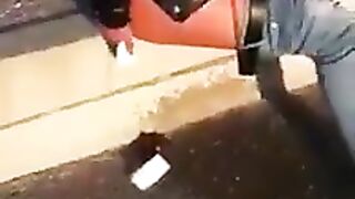 Nice way to poop in the public