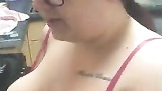 BBW shit smearing and eating