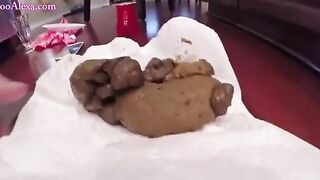Big turd from sexy hot ass