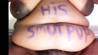 Black Female Smearing