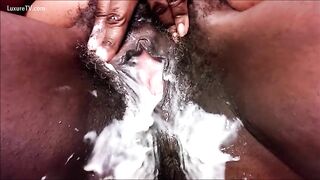 Black Female Smearing