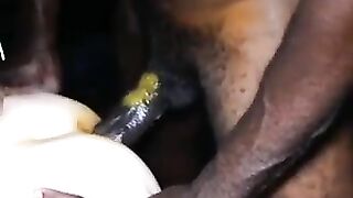 Blanche anal scat