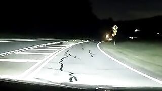 Confused or inattentive driver almost causing head-on accident