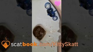 Diarrhea attack on toilet