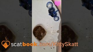 Diarrhea attack on toilet