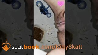Diarrhea attack on toilet