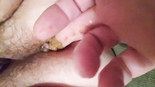 Digging and eating