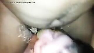 Extreme anal and deepthroat interracial scat couple fuck 