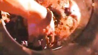 Extreme scat orgy with pissing shitting and scat eating