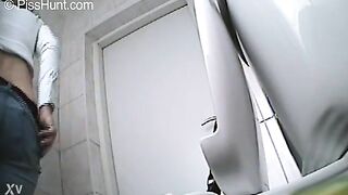 Girl Peeing In Public Toilet Pissing Spy Pee Hidden Webcam