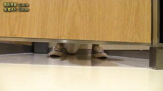 Girl in the toilet 