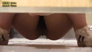 Girl in the toilet 