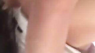 Girls pooping on toilet