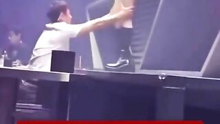 Hands off the performers 