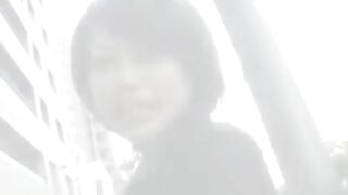 Japanese lady shit in the public