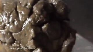 Shit in close up