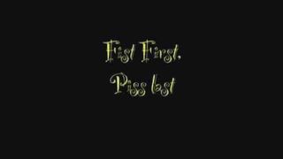 Hardcore lesbian pissing action