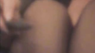 Dildo with shit in her ass