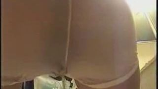 Enema in her panties