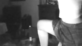 Webcam girl shits her panties