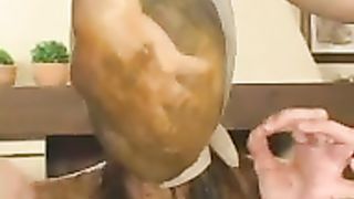 Diarheea on her face