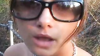 College girl shitting