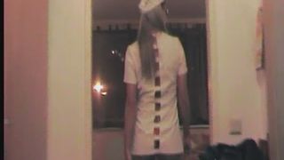 Black pile of crap from a sexy nurse