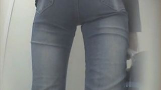 Hairy asshole and pussy