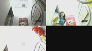 Four girls pooping in the same time