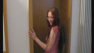 Shit over the toilet