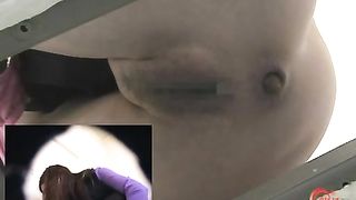 Teen brunette - hidden camera