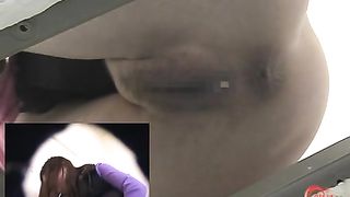 Teen brunette - hidden camera