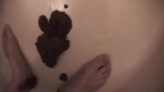 Poop running down the legs