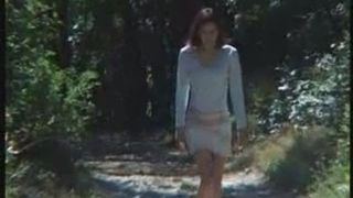 Pooping on a country track