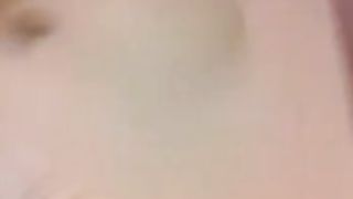 Beautiful girl pooping in the toilet