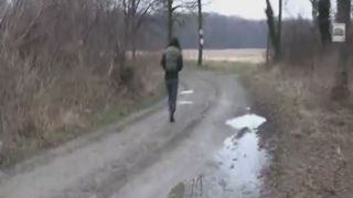 Outdoor shit and piss