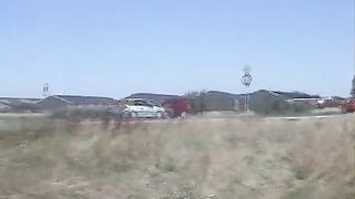 Poop in the middle of the road