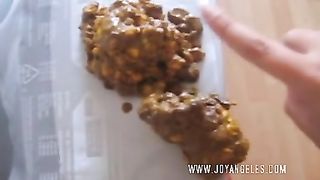 Shit on top of the TV