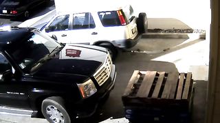 Woman caught pooping in public