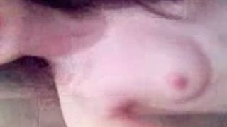 Constipated Arab girl