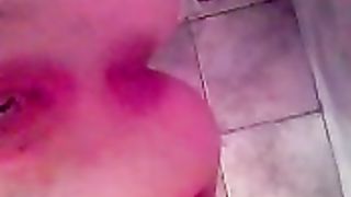 Constipated Arab girl