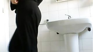 Public toilet sink