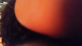 Sucking bf dick and puking