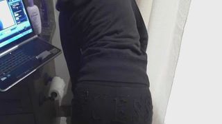 Pooping while watching a tv serial