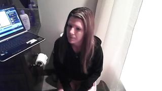 Pooping while watching a tv serial