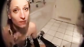 Mistress eating shit